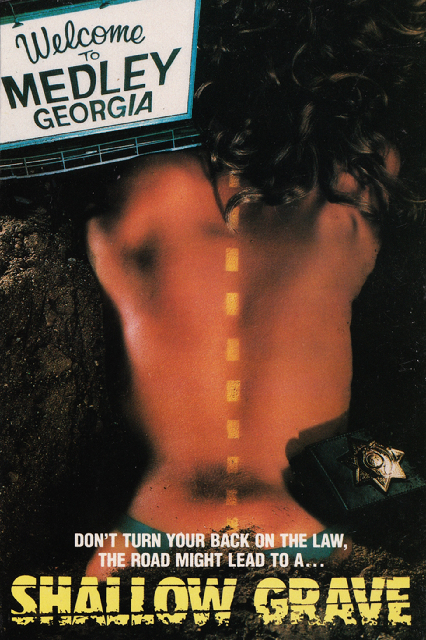 Shallow Grave (1987) starring Tony March on DVD on DVD