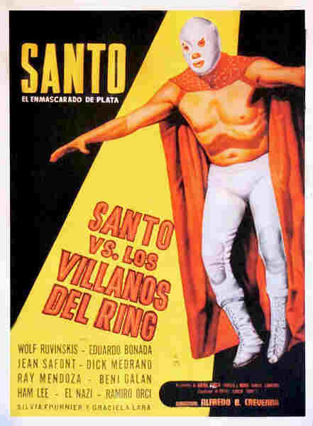 Santo el enmascarado de plata vs los villanos del ring (1968) with English Subtitles on DVD on DVD