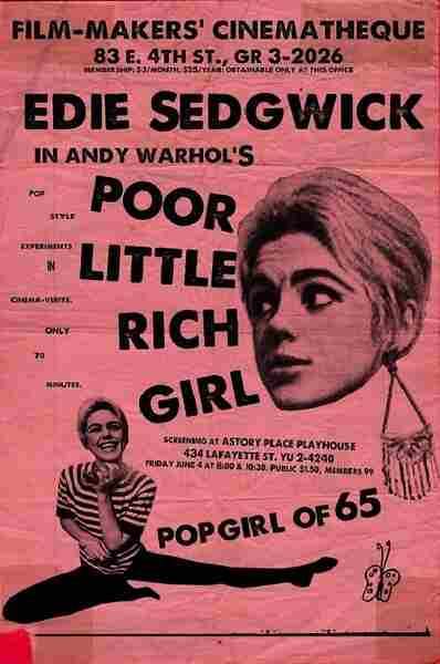 Poor Little Rich Girl (1965) starring Edie Sedgwick on DVD on DVD