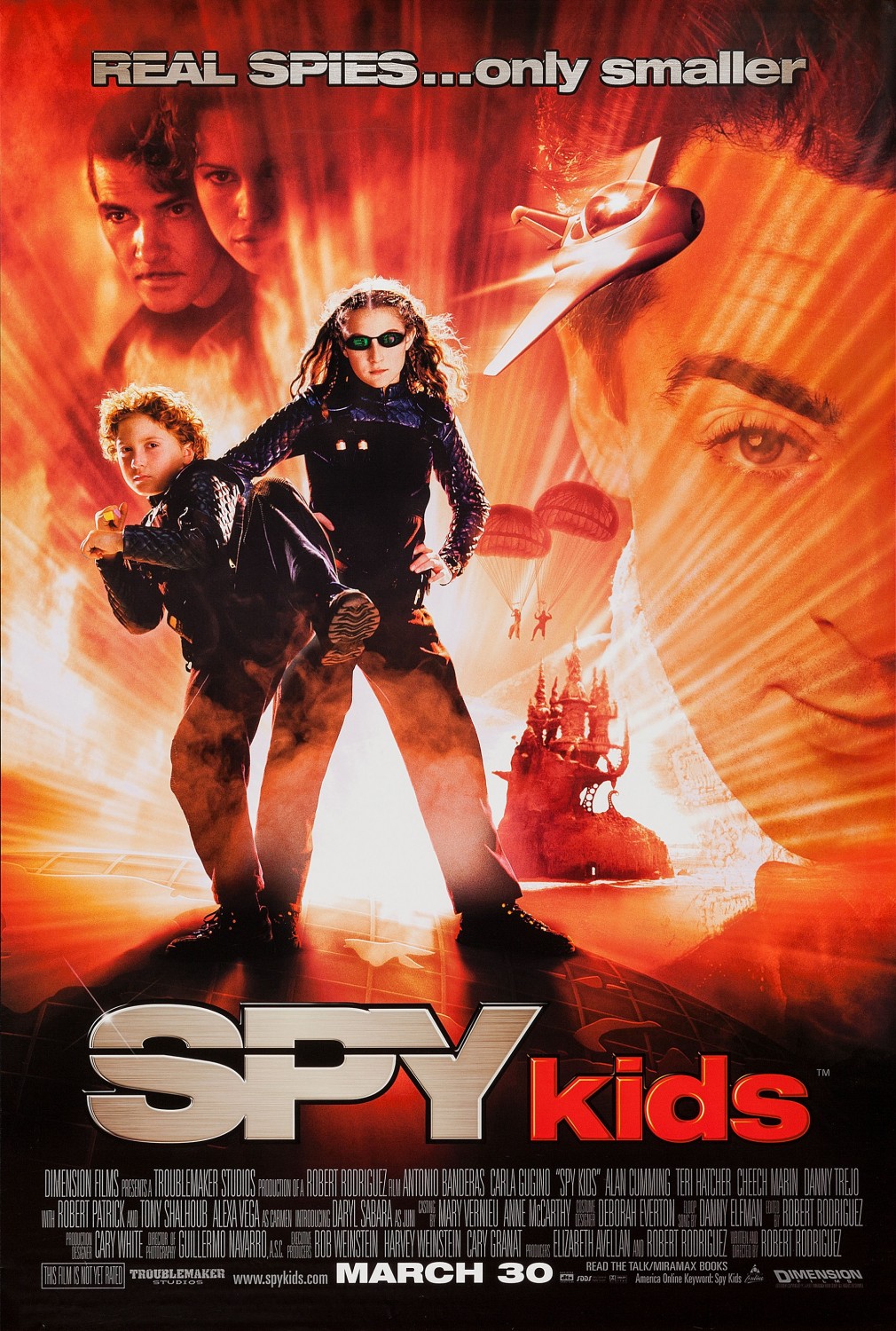Spy Kids (2001) starring Alexa PenaVega on DVD on DVD