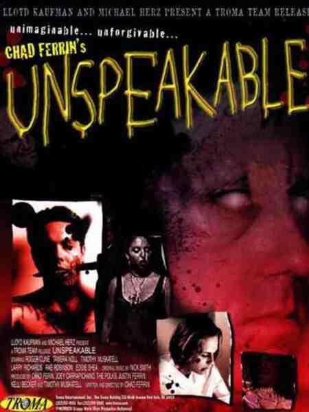 Unspeakable (2000) starring Roger Garcia on DVD on DVD
