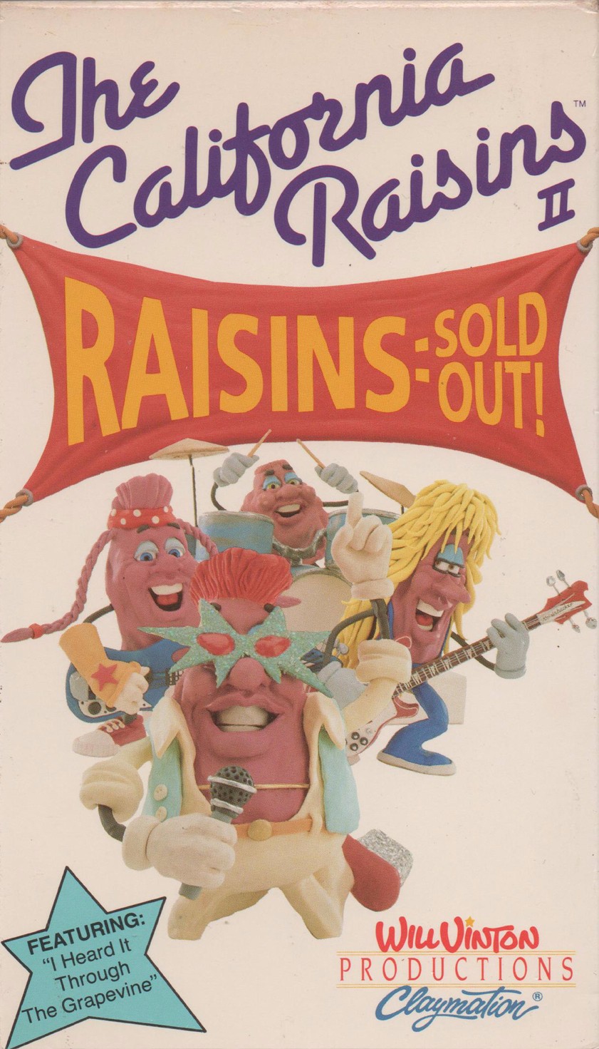 Raisins Sold Out: The California Raisins II (1990) starring Brian Cummings on DVD on DVD