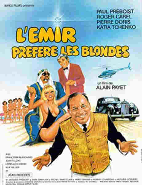 L'émir préfère les blondes (1983) with English Subtitles on DVD on DVD