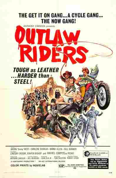 Outlaw Riders (1971) starring Bryan West on DVD on DVD