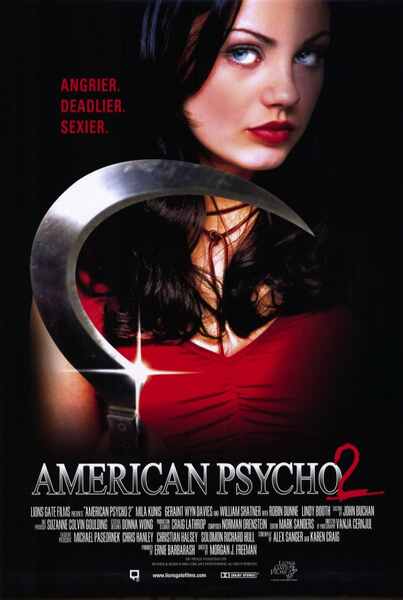 American Psycho II: All American Girl (2002) starring Mila Kunis on DVD on DVD