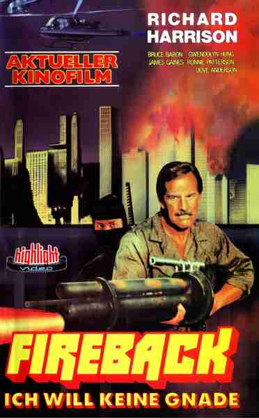 Fireback (1983) starring Richard Harrison on DVD on DVD