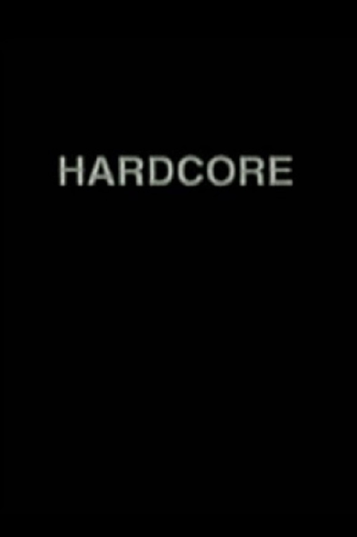 Hardcore (2001) starring Robert Black on DVD on DVD