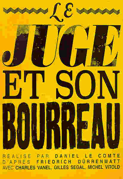 Le juge et son bourreau (1974) with English Subtitles on DVD on DVD