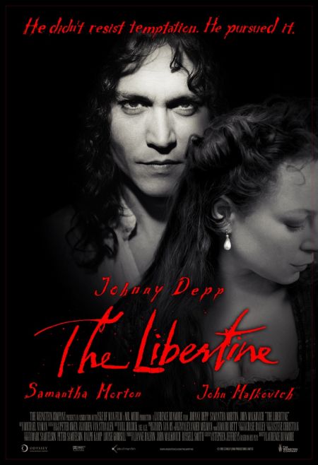 The Libertine (2004) starring Johnny Depp on DVD on DVD