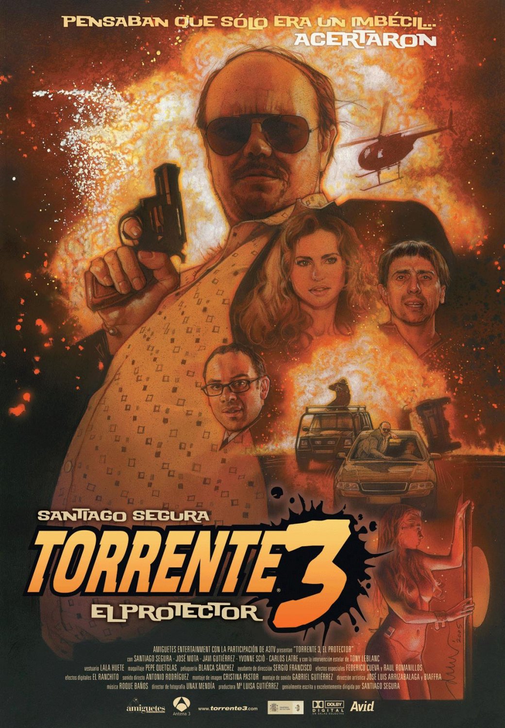 Torrente 3: El protector (2005) with English Subtitles on DVD on DVD