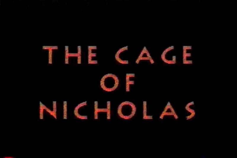 The Cage of Nicholas (1994) starring George Kuchar on DVD on DVD