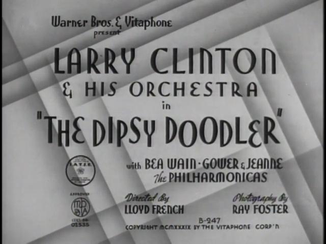 The Dipsy Doodler (1940) starring Larry Clinton and His Orchestra on DVD on DVD