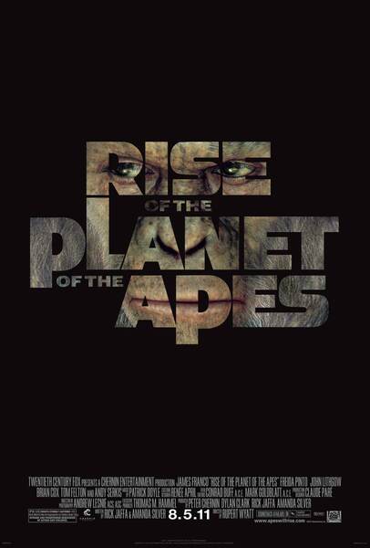 Rise of the Planet of the Apes (2011) starring James Franco on DVD on DVD