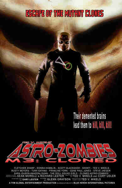 Astro Zombies: M3 - Cloned (2010) starring Fletcher Sharp on DVD on DVD