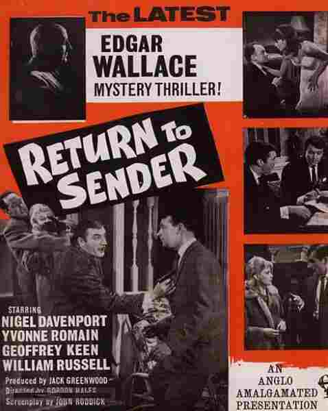 Return to Sender (1963) starring Nigel Davenport on DVD on DVD