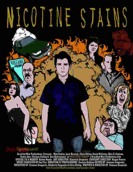 Nicotine Stains (2013) starring Matt Fowler on DVD on DVD