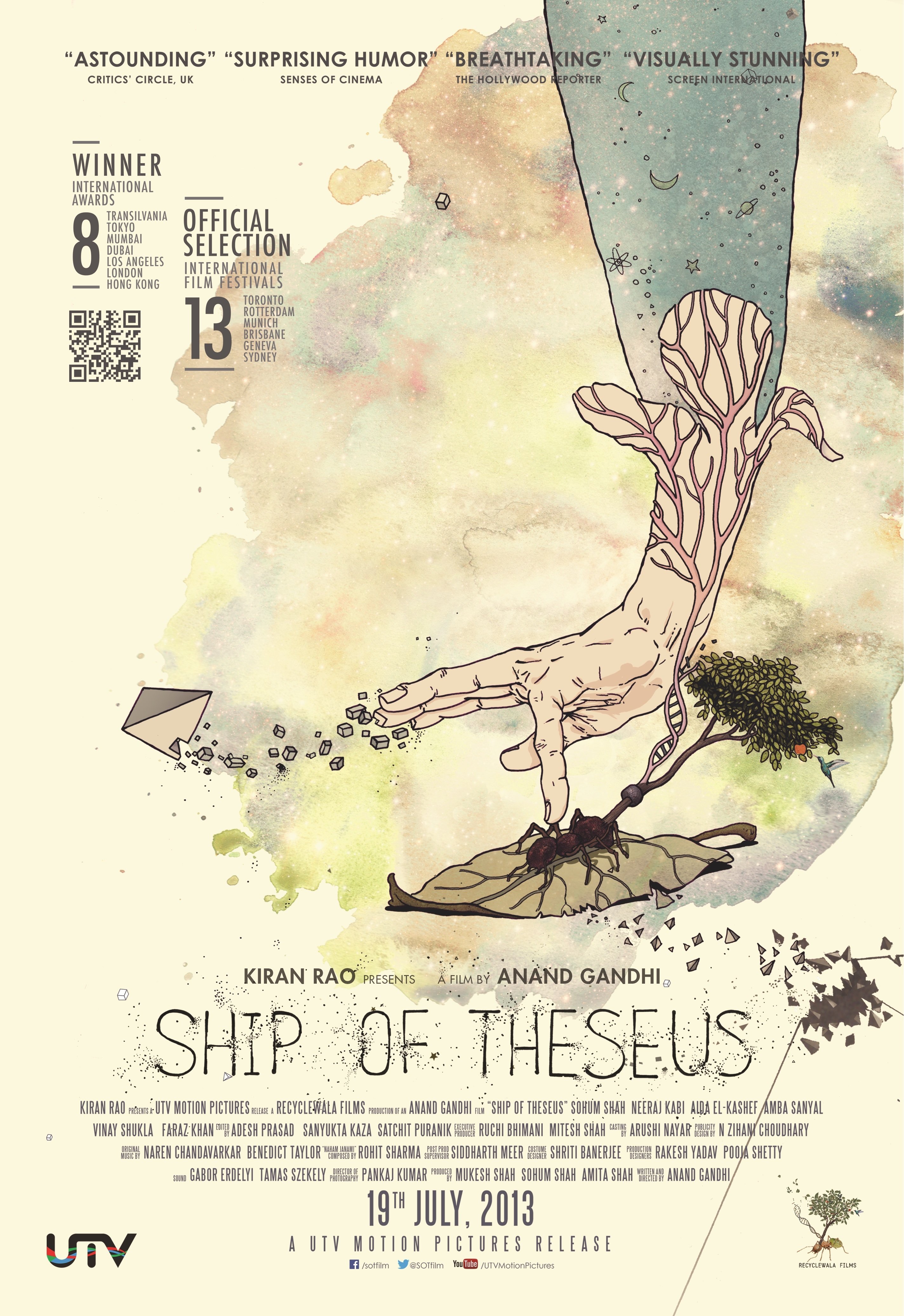 Ship of Theseus (2012) with English Subtitles on DVD on DVD