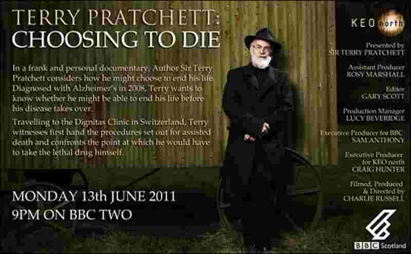 Terry Pratchett: Choosing to Die (2011) starring Terry Pratchett on DVD on DVD
