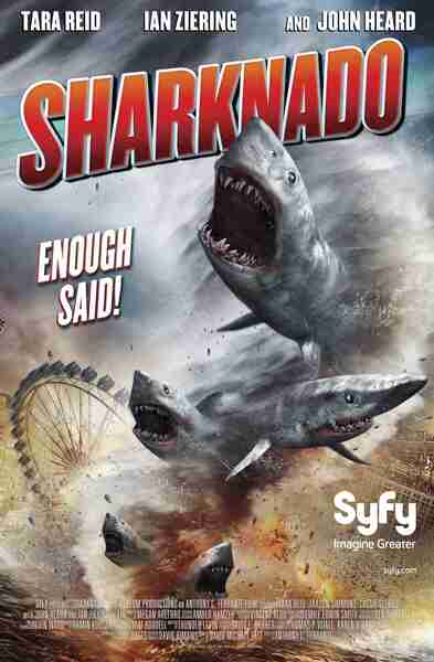 Sharknado (2013) starring Ian Ziering on DVD on DVD