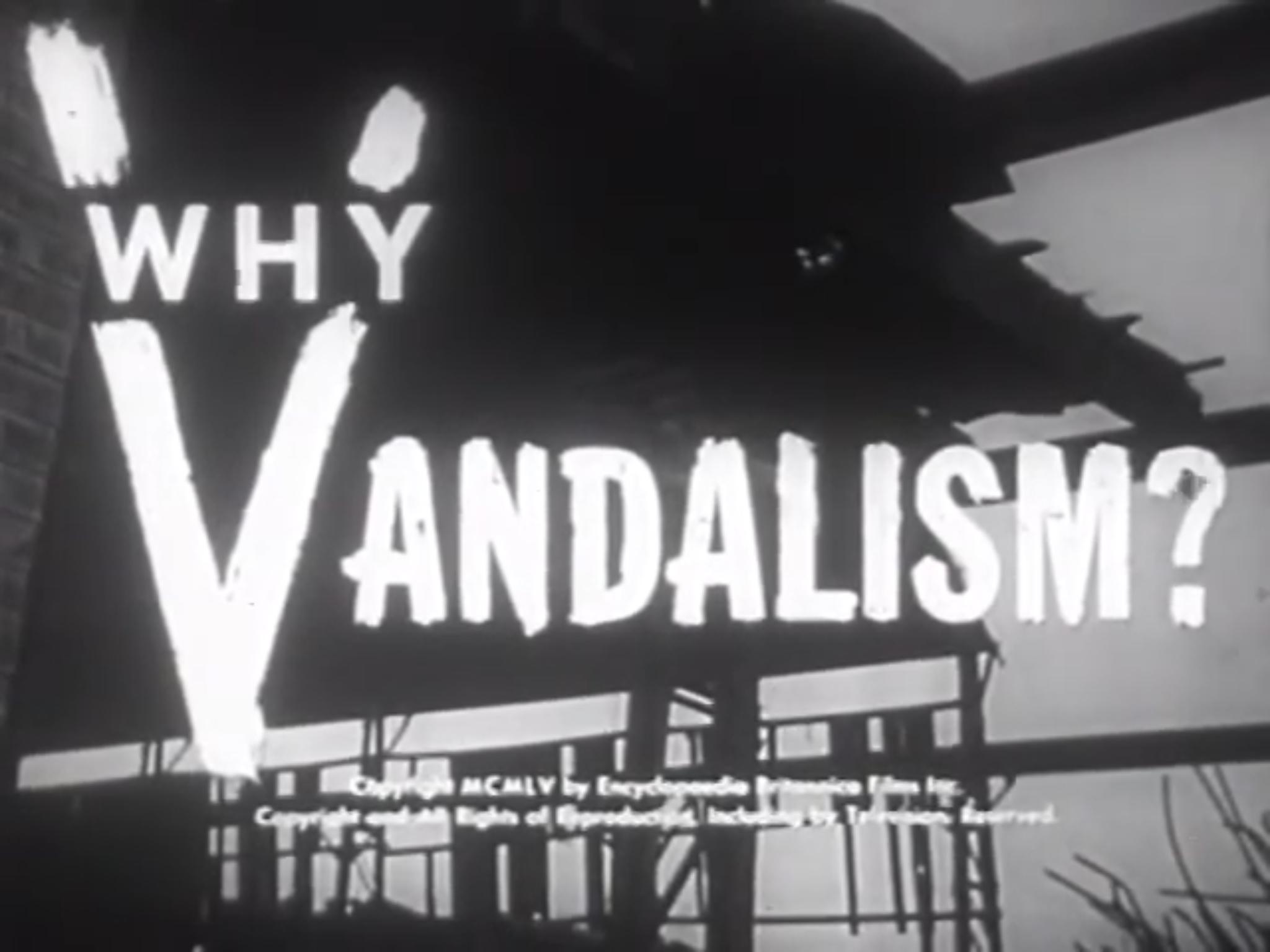 Why Vandalism? (1955) starring N/A on DVD on DVD