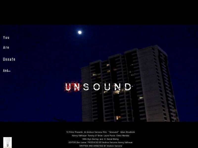 Unsound (2015) starring Anthony Alma on DVD on DVD