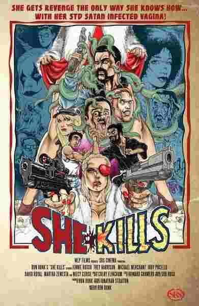 She Kills (2016) starring Jennie Russo on DVD on DVD