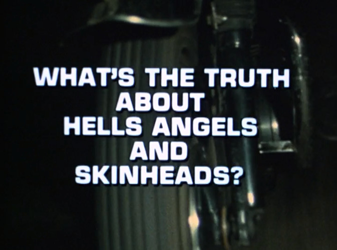 What's the Truth About Hells Angels and Skinheads? (1969) with English Subtitles on DVD on DVD